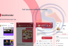 WoWonder iOS Messenger v5.0 - WoWonder Sistemlerine Özel Mobil Uygulama.