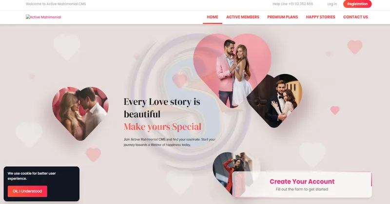 Active Matrimonial CMS v5.6.1 PHP Evlilik ve İzdivaç Scripti (Yazılımı)